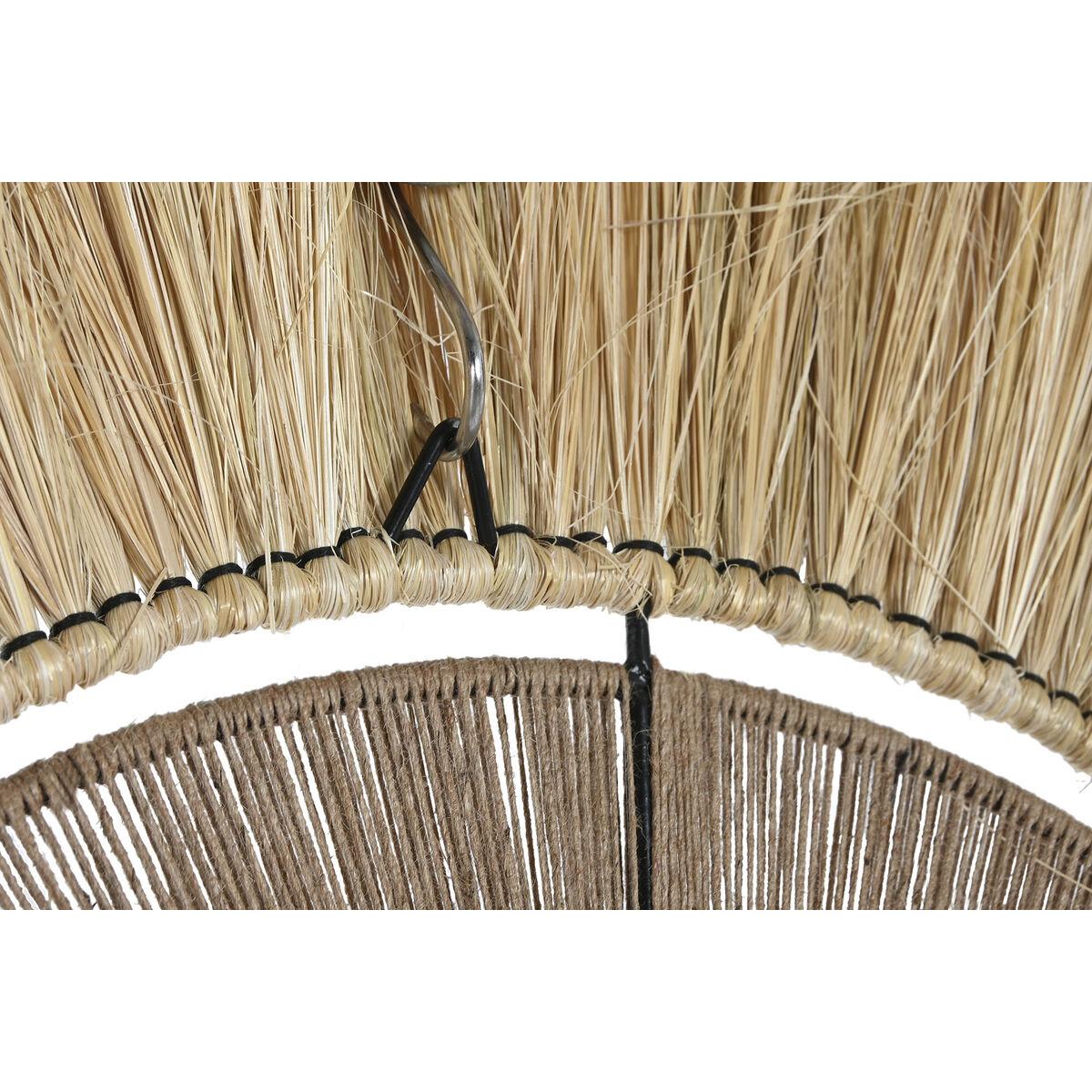 Espejo de pared DKD Home Decor Natural Bali 79 x 4 x 79 cm