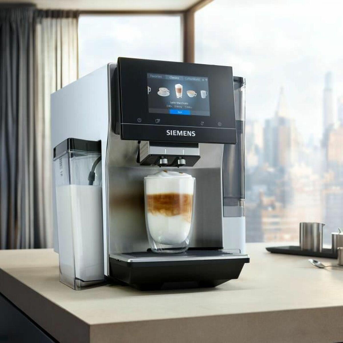 Cafetera Superautomática Siemens AG TQ705R03 1500 W Negro 1500 W