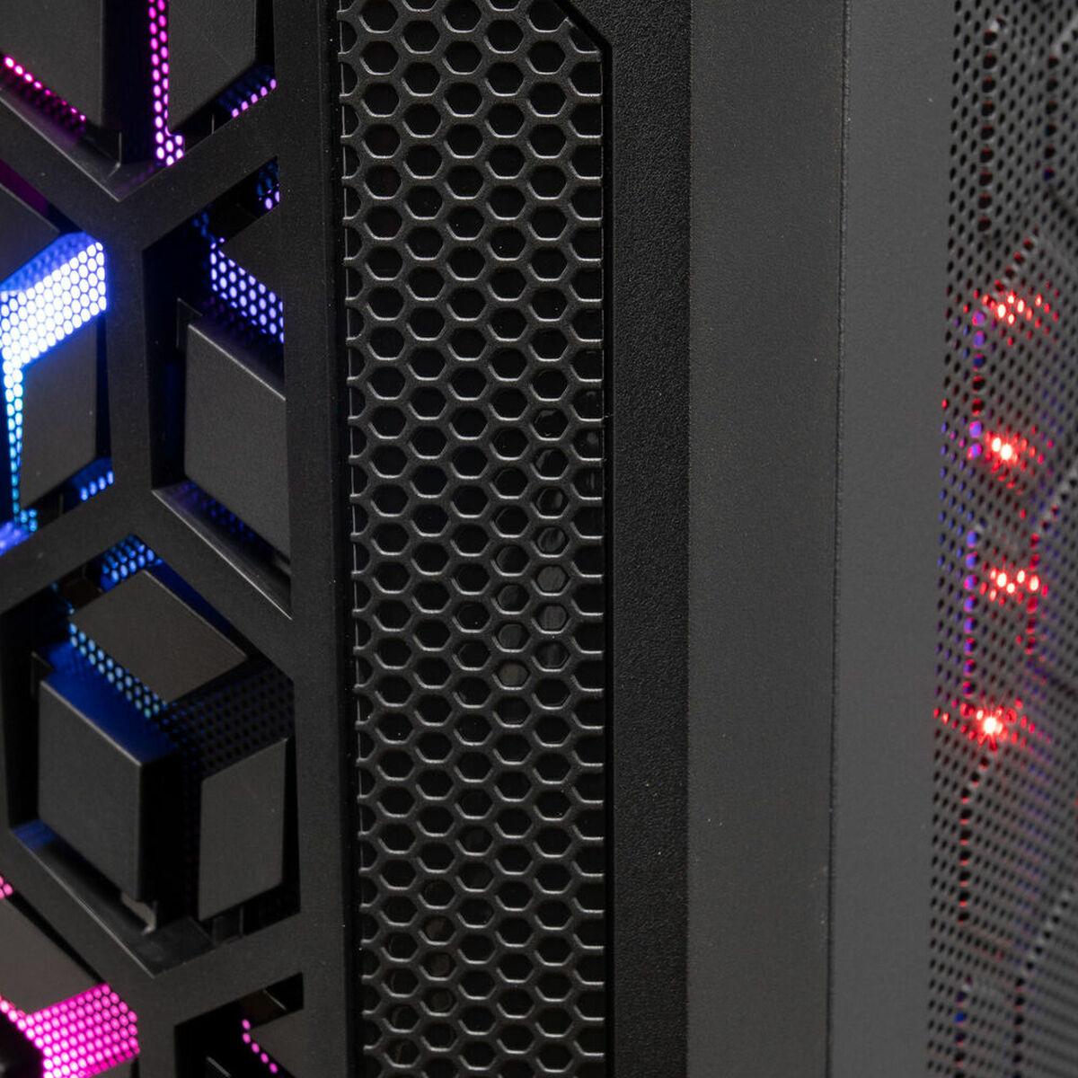 Caja Semitorre ATX Mars Gaming MCMESH Negro