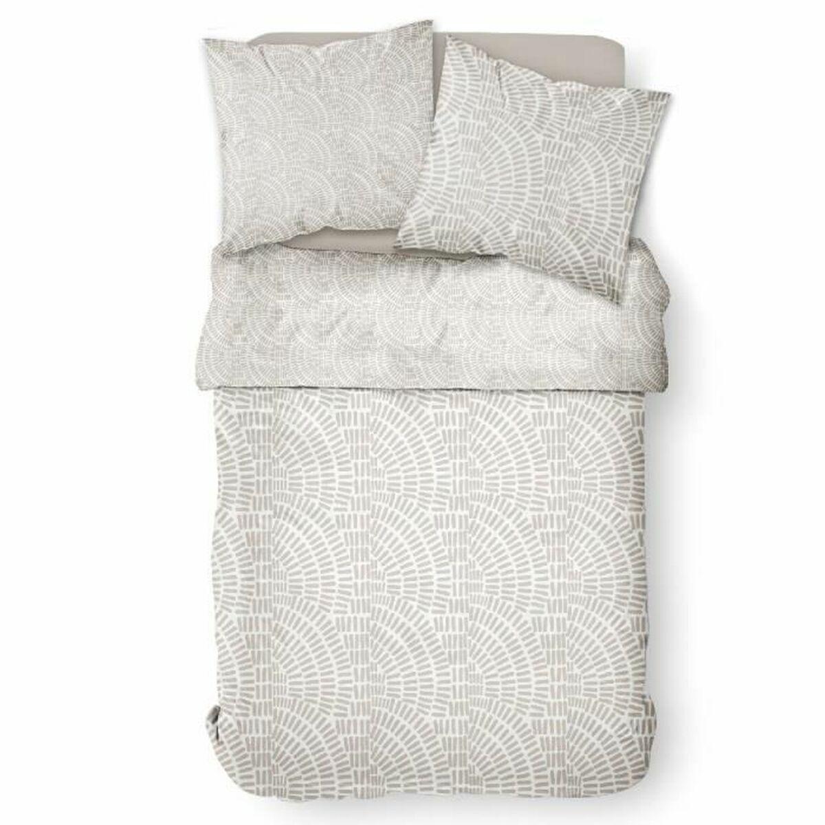 Juego de funda nórdica TODAY Mawira Beige 260 x 240 cm Étnico