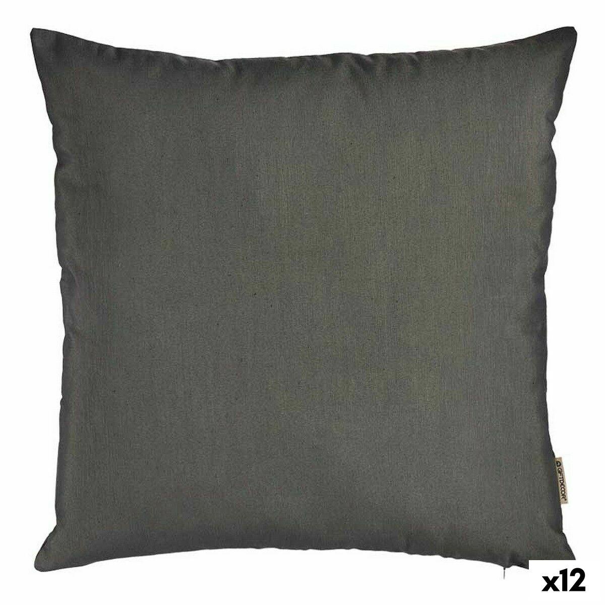 Funda de cojín 60 x 0,5 x 60 cm Antracita (12 Unidades)