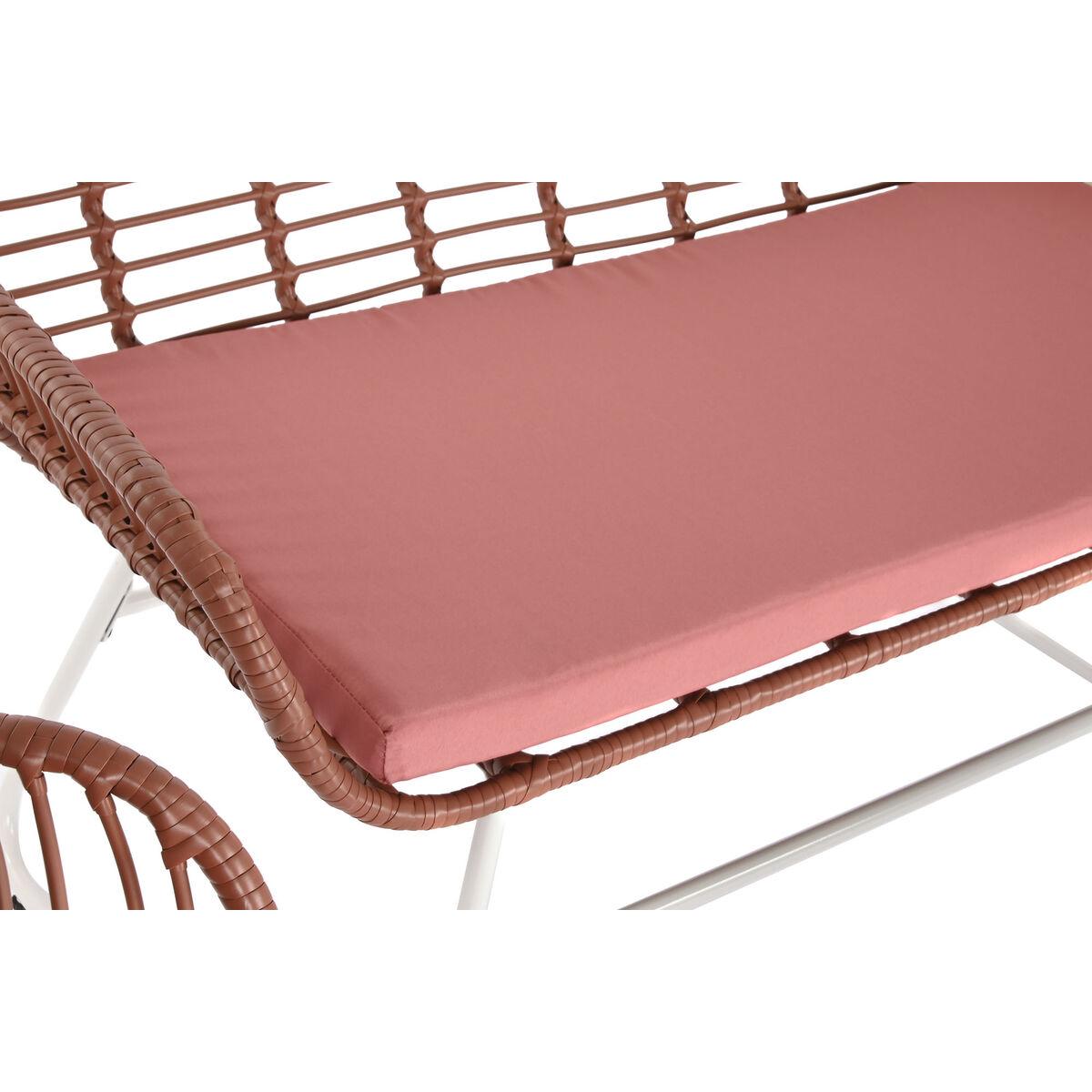 Muebles de Jardín DKD Home Decor Blanco Terracota 124 x 74 x 84 cm (4 Piezas)