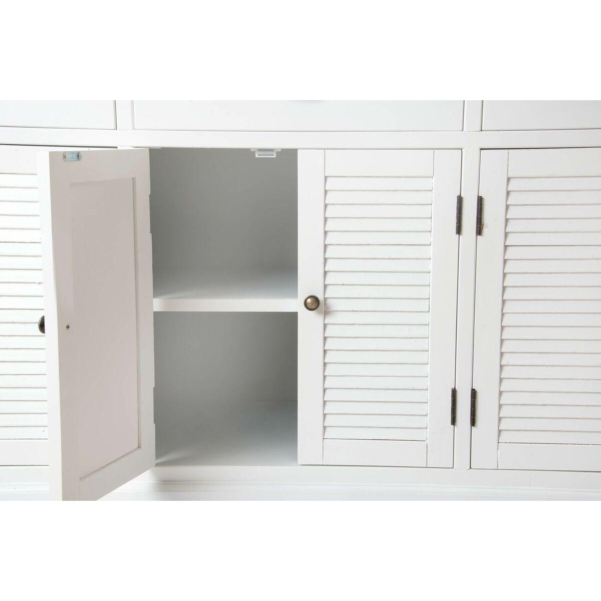 Aparador DKD Home Decor 165 x 37 x 204 cm Abeto Madera Blanco