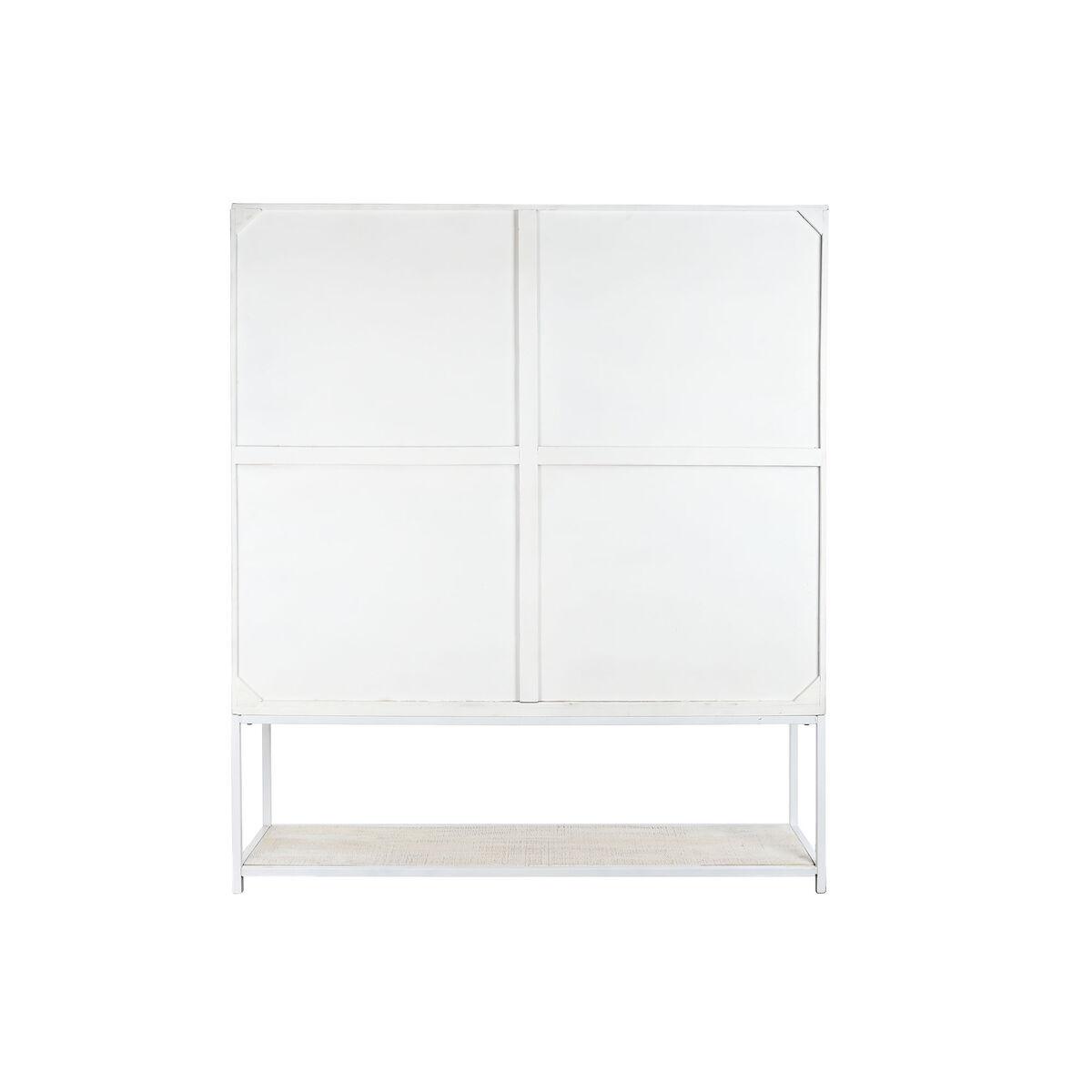Estantería DKD Home Decor Blanco Negro Metal Madera de mango 170 x 45 x 200 cm