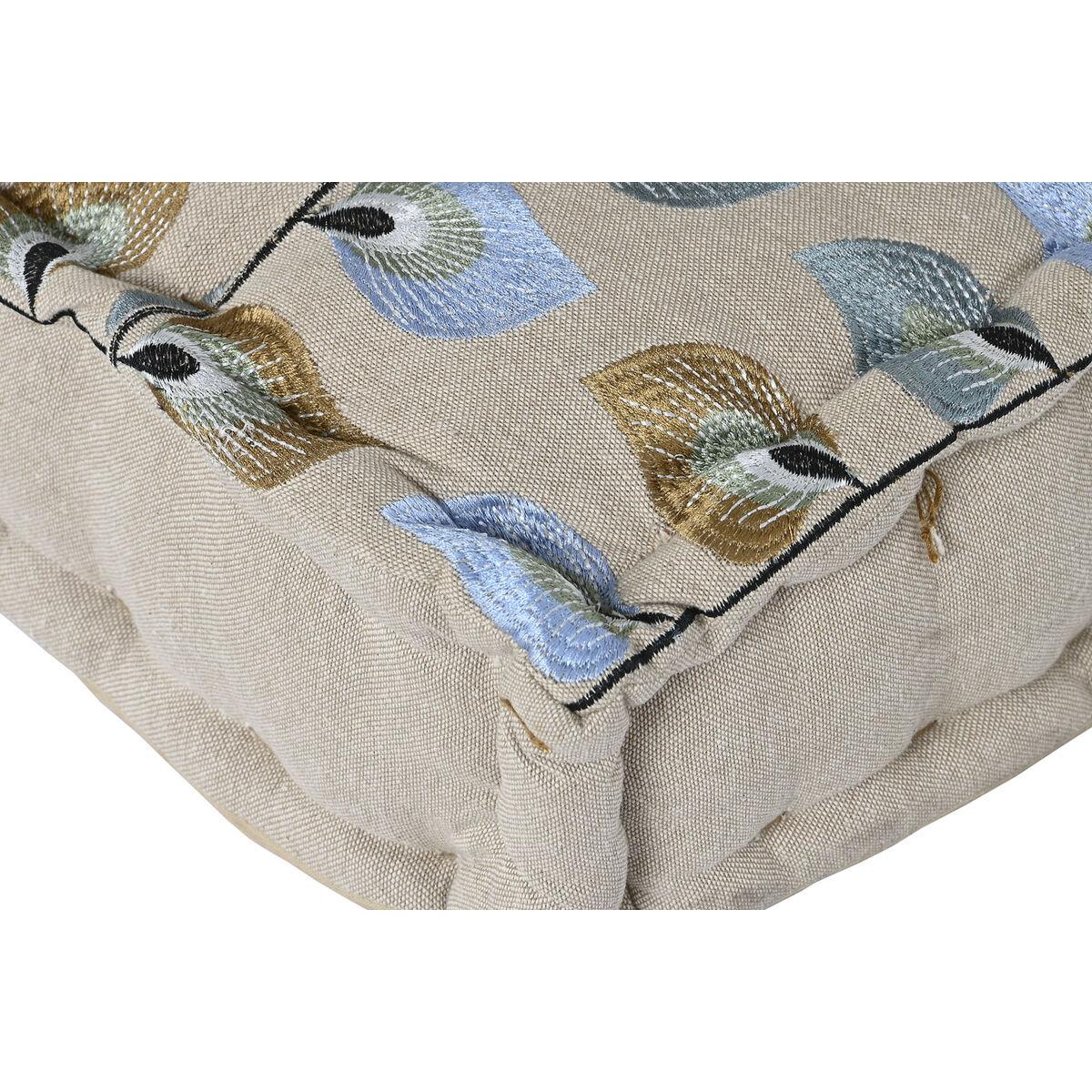 Sillón de jardín DKD Home Decor Azul Beige 155 x 76 x 65 cm 150 x 76 x 20 cm