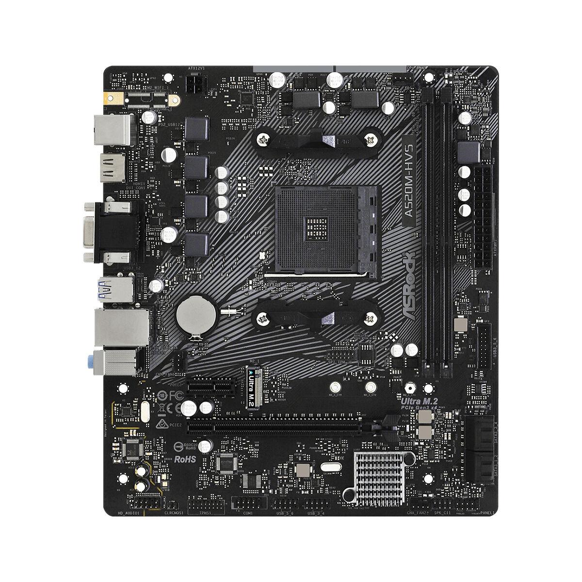 Placa Base ASRock A520M-HVS AMD AM4