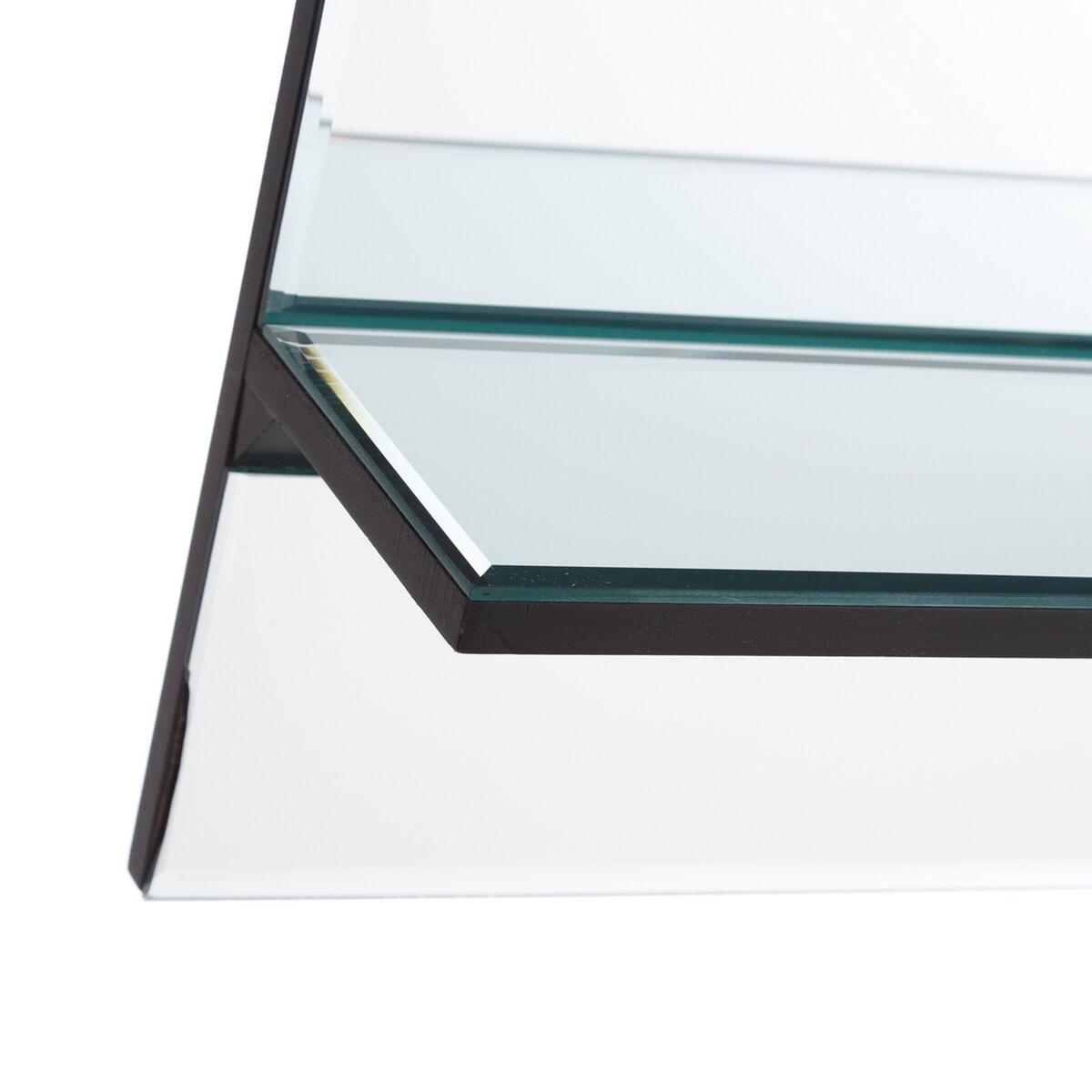 Espejo de pared 45 x 11 x 45 cm Cristal Plata DMF
