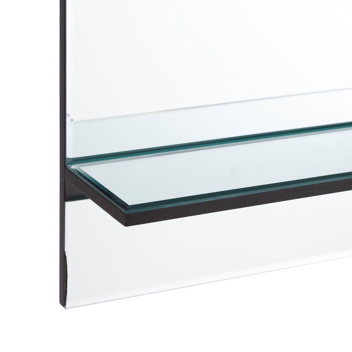 Espejo de pared 45 x 11 x 45 cm Cristal Plata DMF