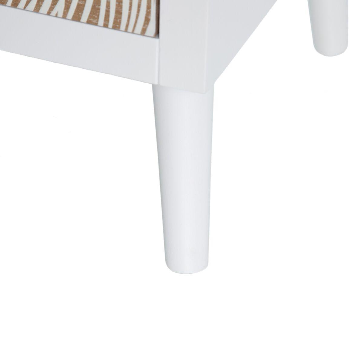 Aparador MISS DAISY Natural Madera de pino Blanco 80 x 40 x 80 cm