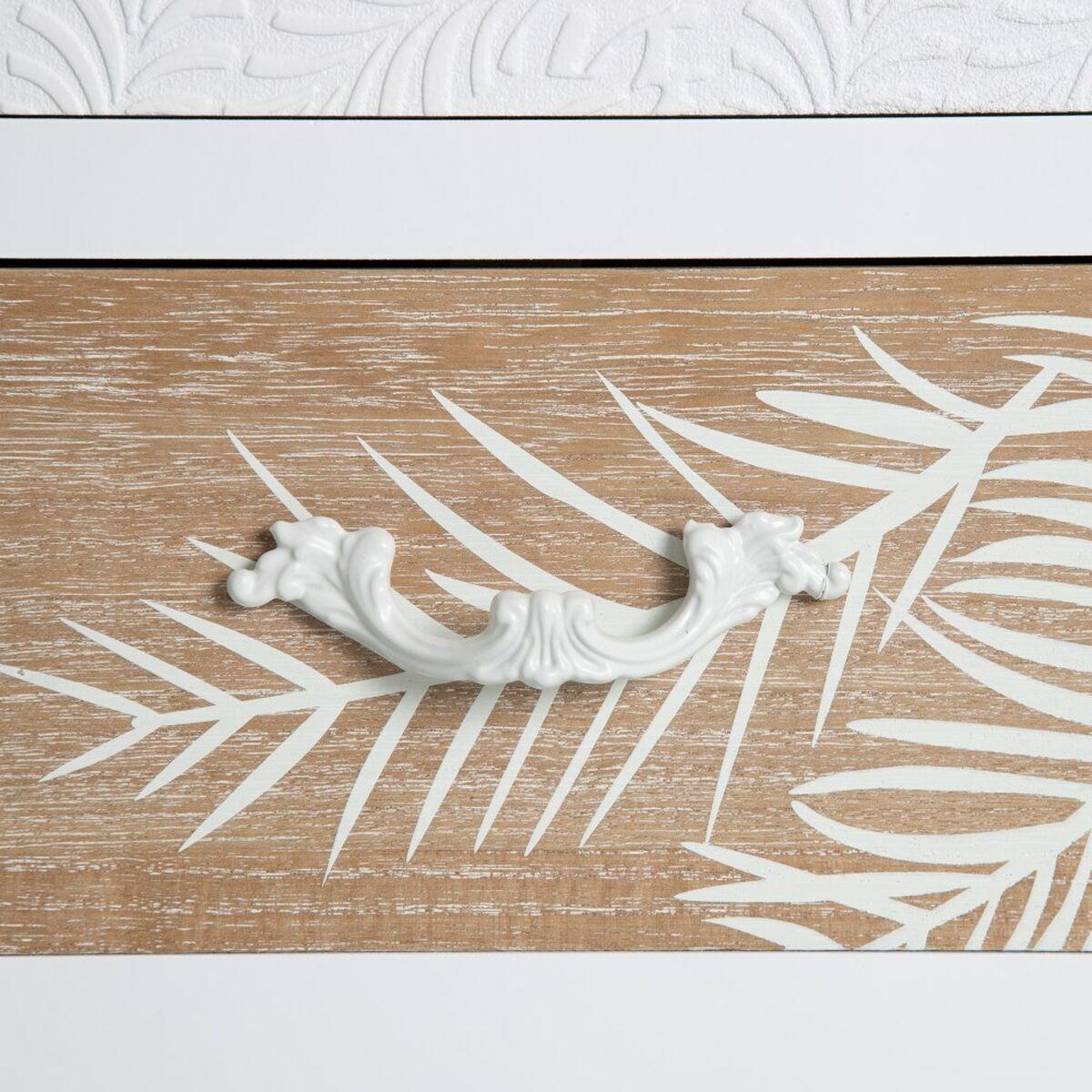 Aparador MISS DAISY Natural Madera de pino Blanco 80 x 40 x 80 cm