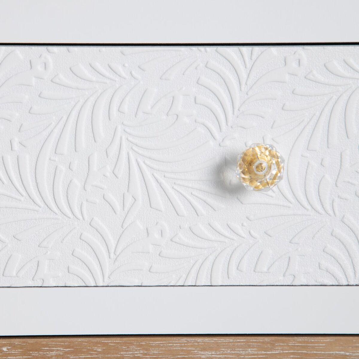 Aparador MISS DAISY Natural Madera de pino Blanco 80 x 40 x 80 cm