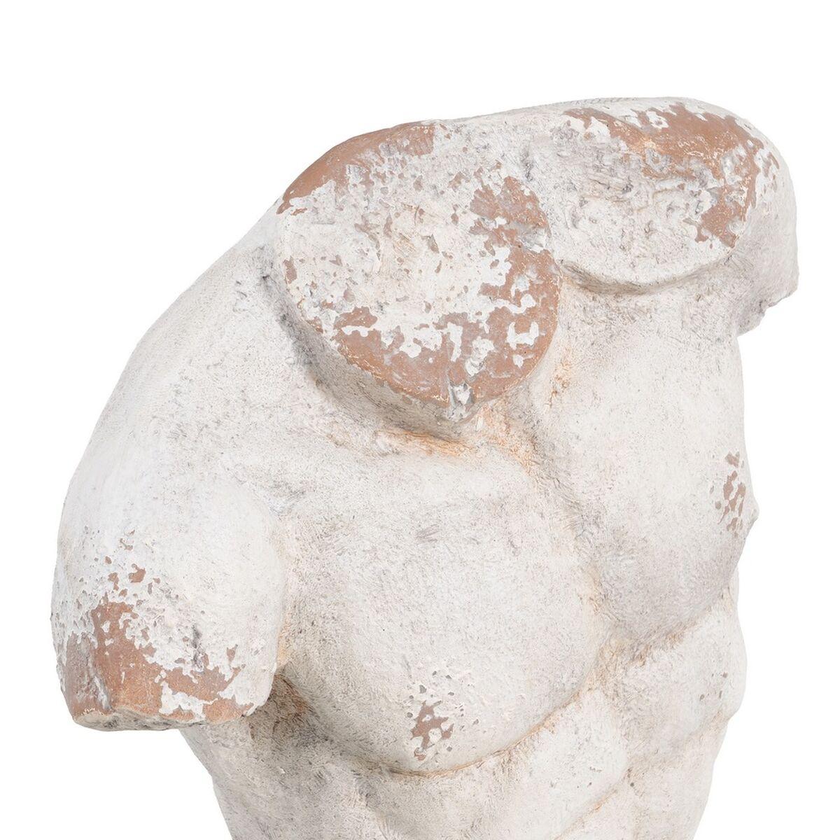 Escultura Blanco Metal Resina Hierro Óxido de magnesio 38 x 16 x 68 cm Busto