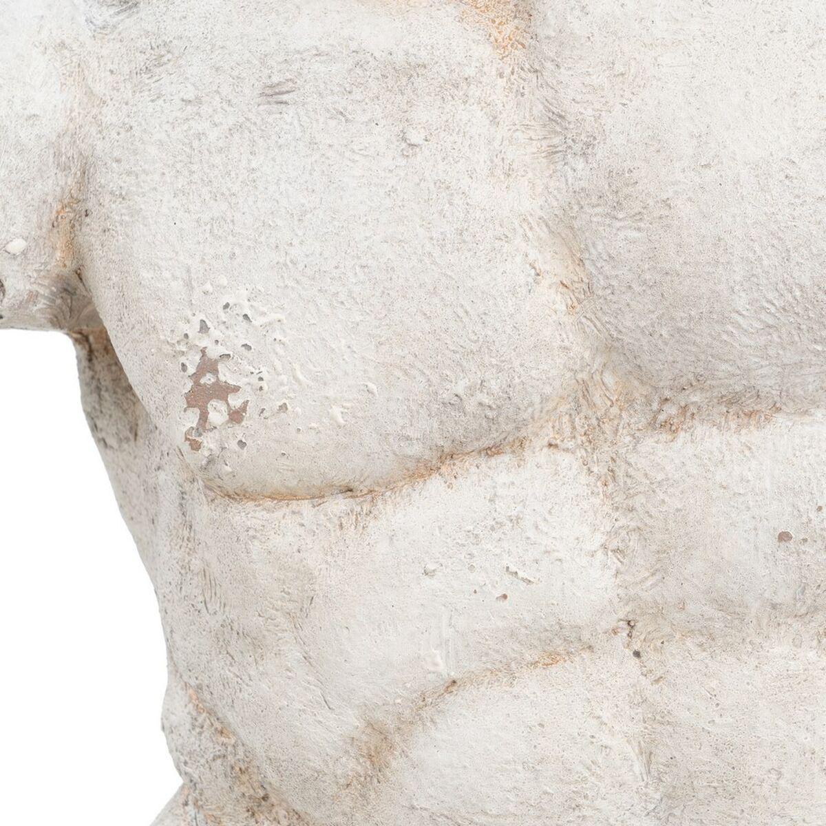 Escultura Blanco Metal Resina Hierro Óxido de magnesio 38 x 16 x 68 cm Busto