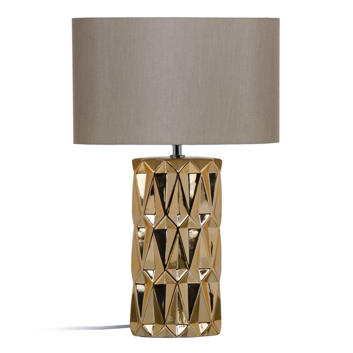 Lámpara de mesa 34 x 20 x 54 cm Cerámica Dorado