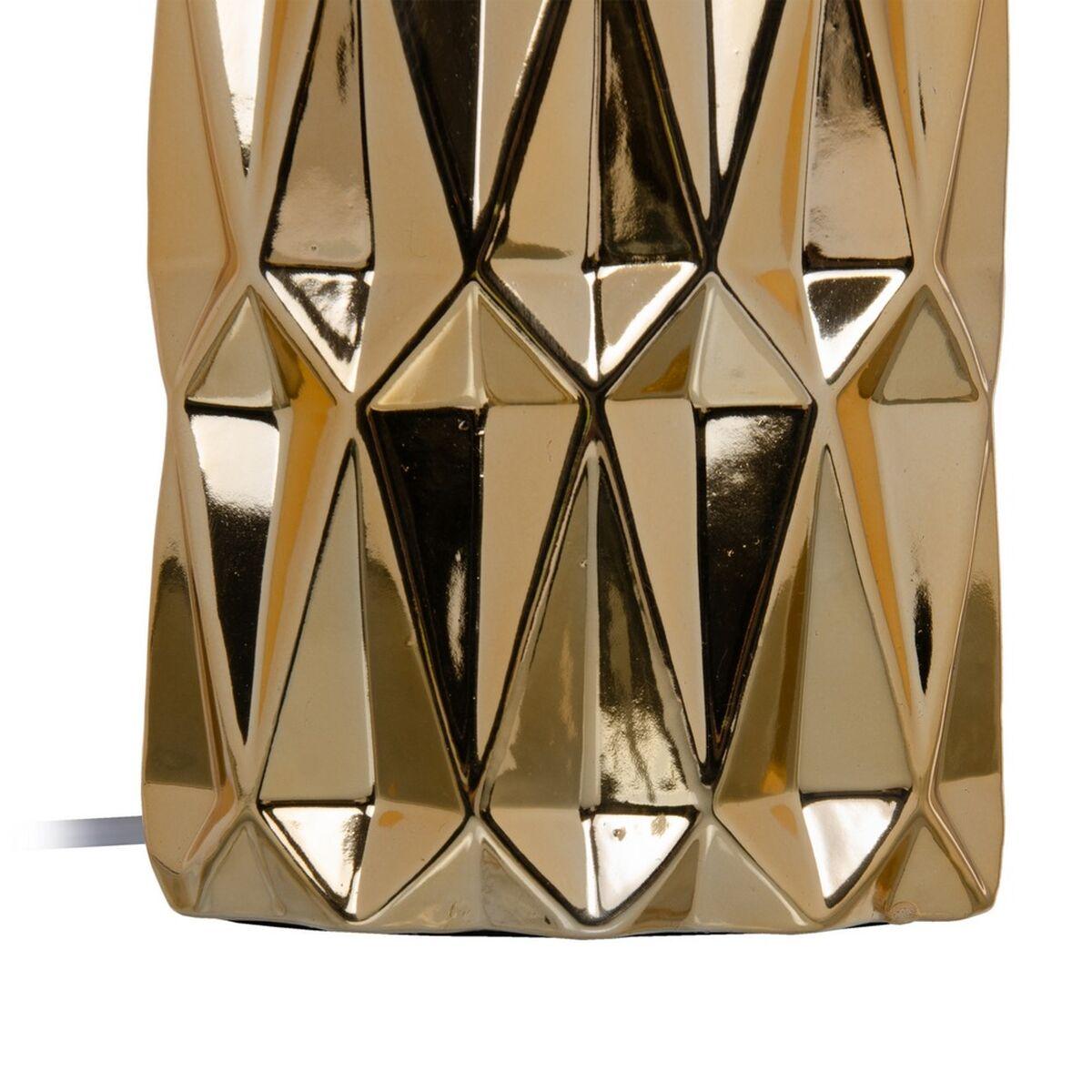 Lámpara de mesa 34 x 20 x 54 cm Cerámica Dorado