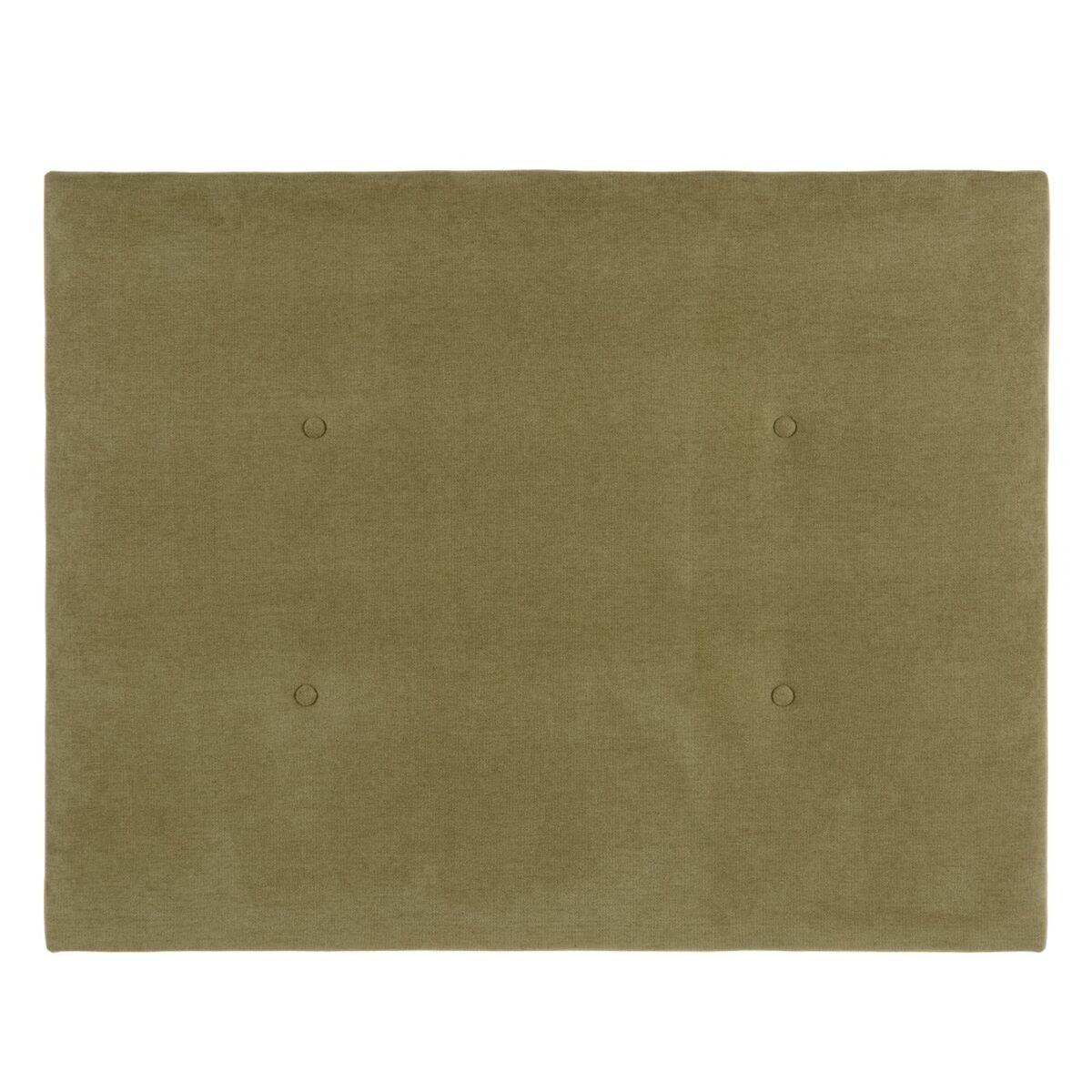 Cabecero de Cama Tejido Sintético Madera Oliva 100 x 4 x 80 cm