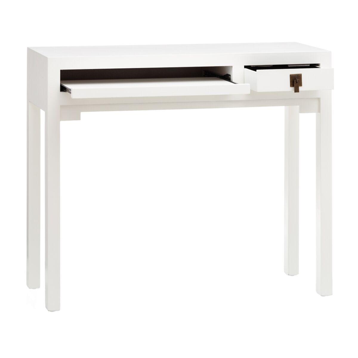 Escritorio NEW ORIENTAL 95 x 30 x 80 cm Madera Blanco DMF