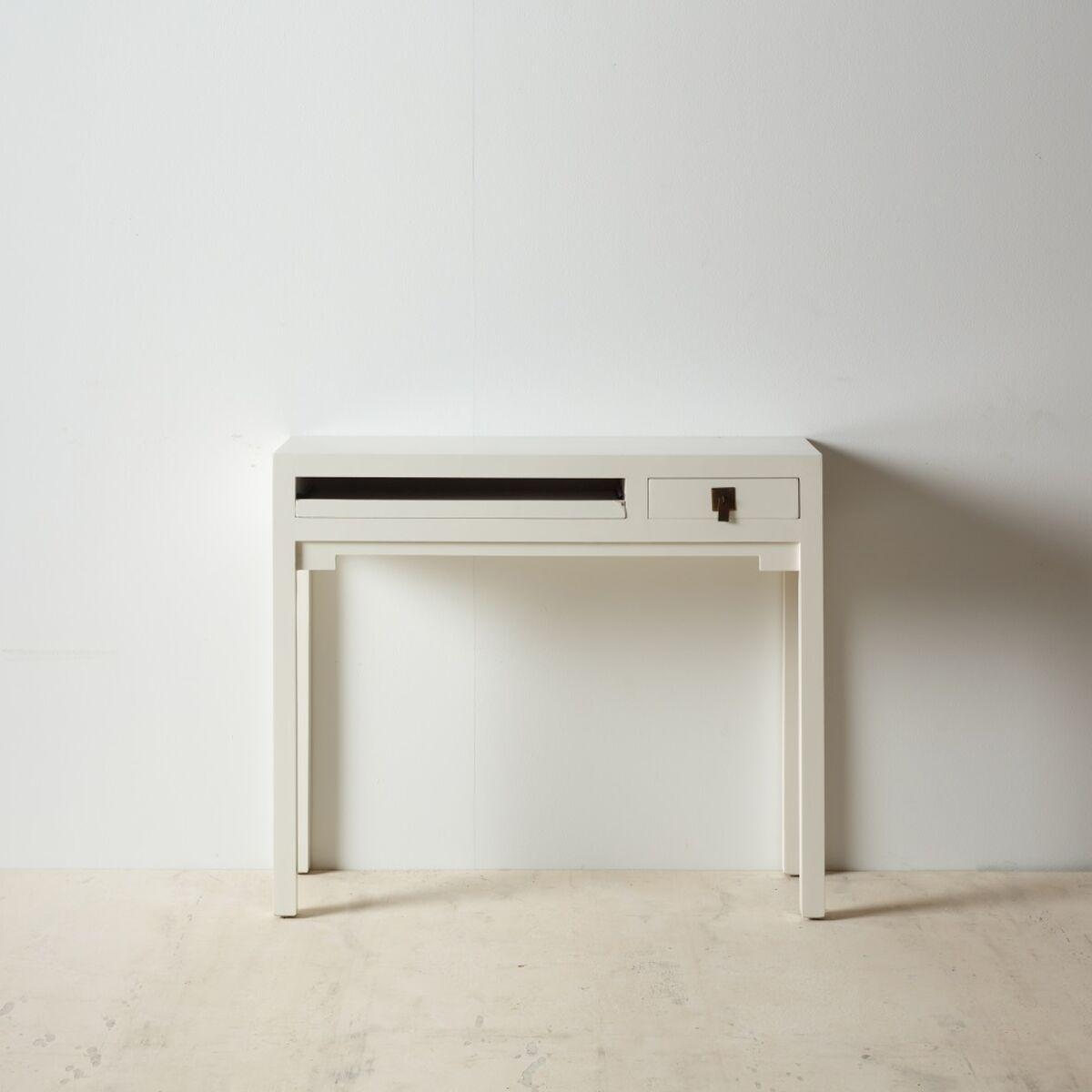 Escritorio NEW ORIENTAL 95 x 30 x 80 cm Madera Blanco DMF