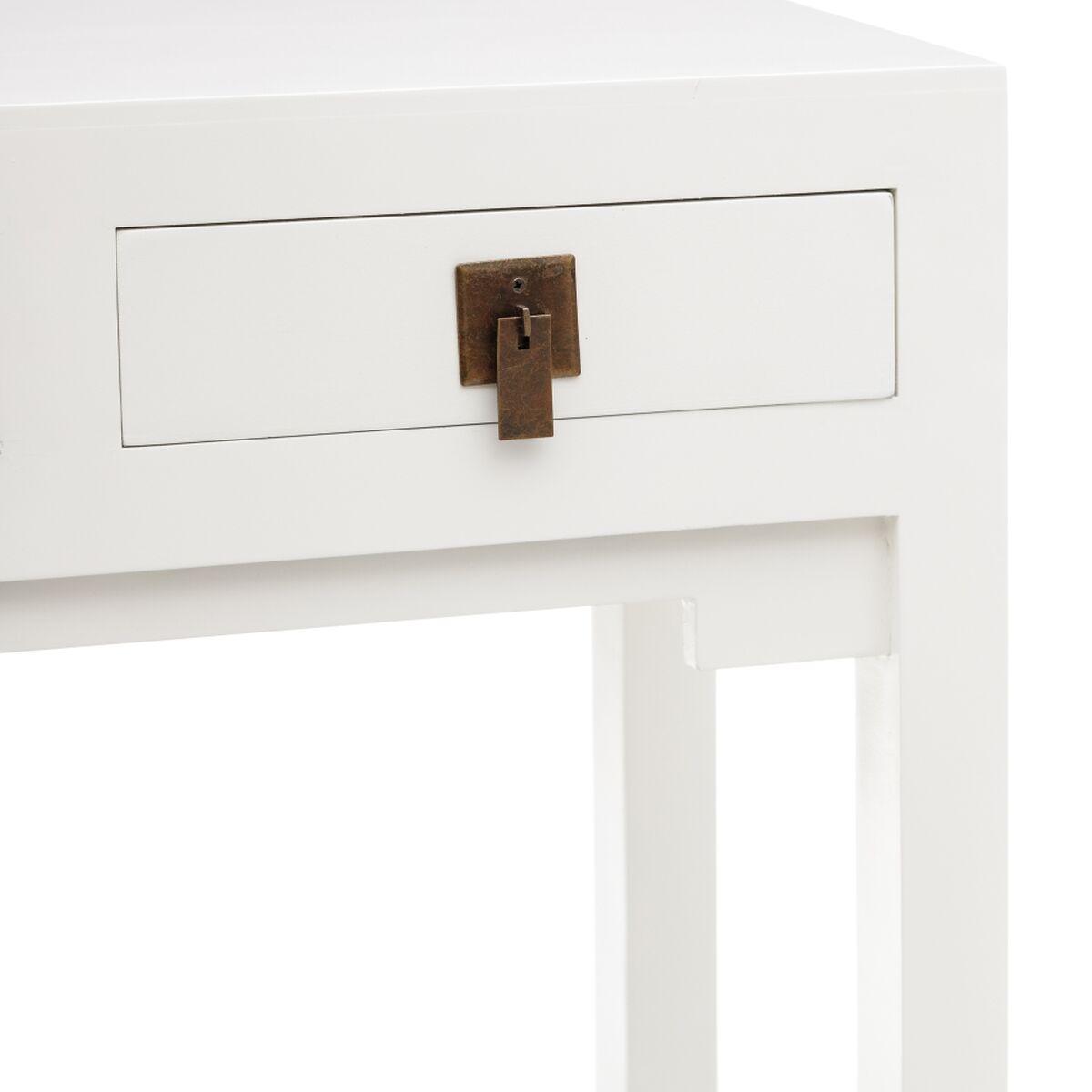 Escritorio NEW ORIENTAL 95 x 30 x 80 cm Madera Blanco DMF