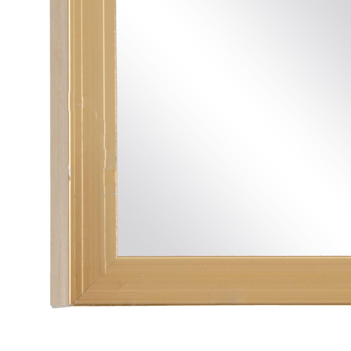 Espejo de pared 35 x 3,5 x 151 cm Cristal Dorado Aluminio