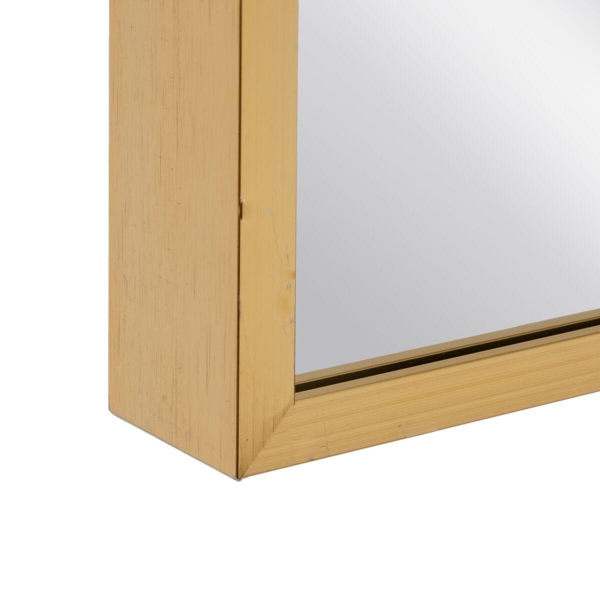 Espejo de pared 35 x 3,5 x 151 cm Cristal Dorado Aluminio