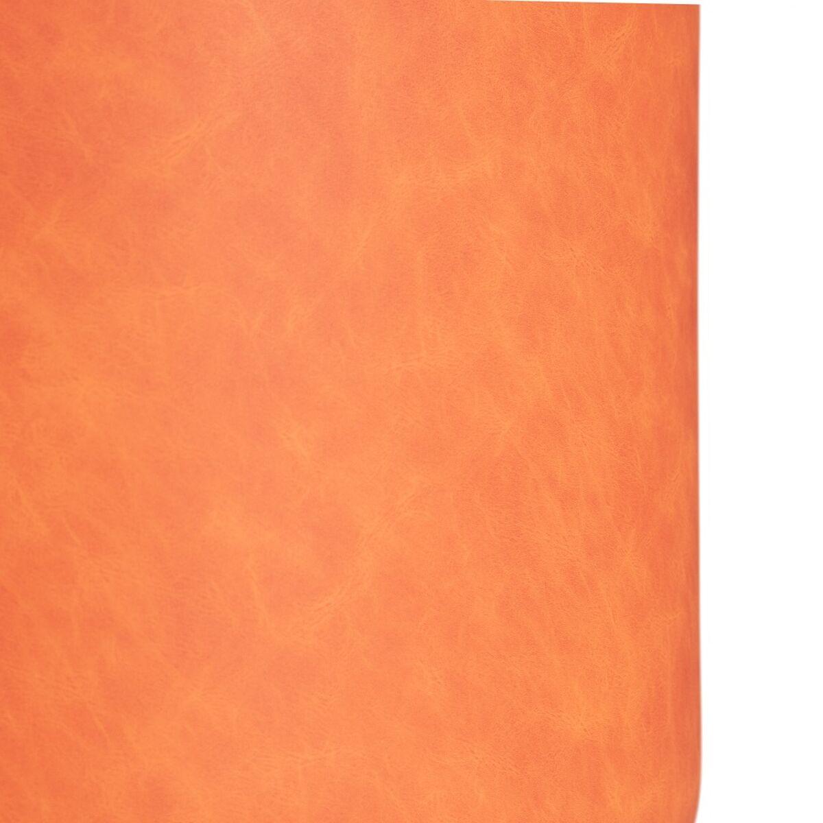 Puff Rojo Oscuro Piel Sintética 38 x 38 x 42 cm DMF