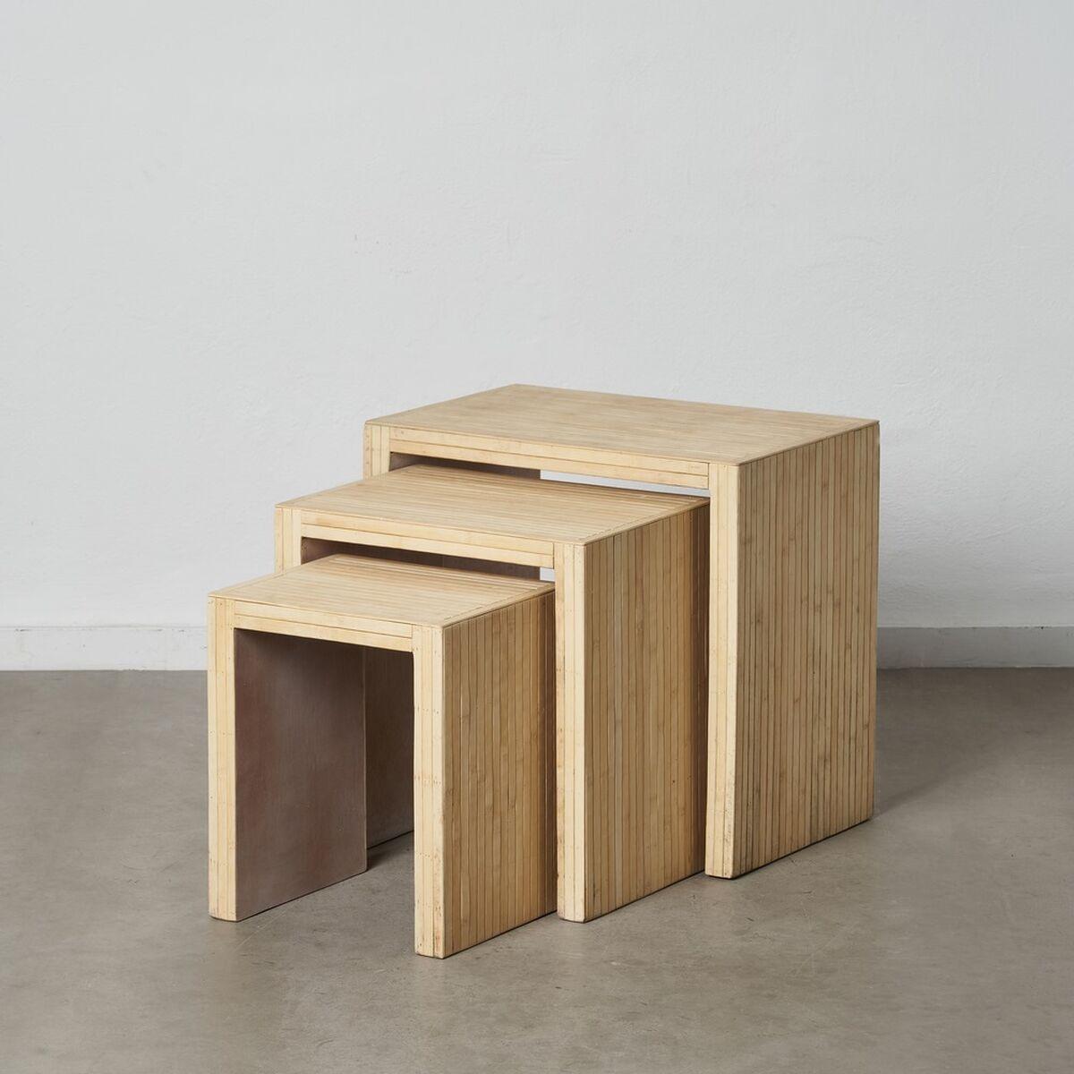 Mesa auxiliar 60 x 40,5 x 58 cm Natural