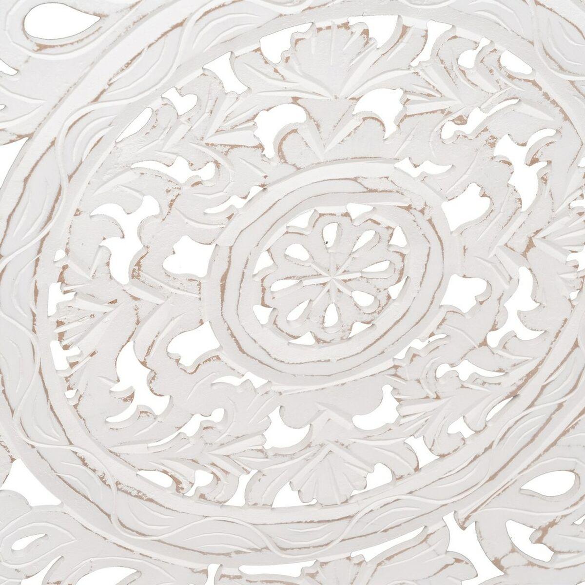 Cabecero de Cama 180 x 123 cm Madera Blanco DMF