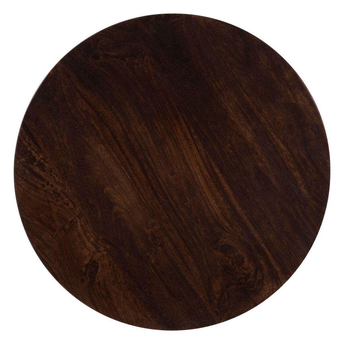 Mesa auxiliar 40 x 40 x 90 cm Marrón Madera de mango
