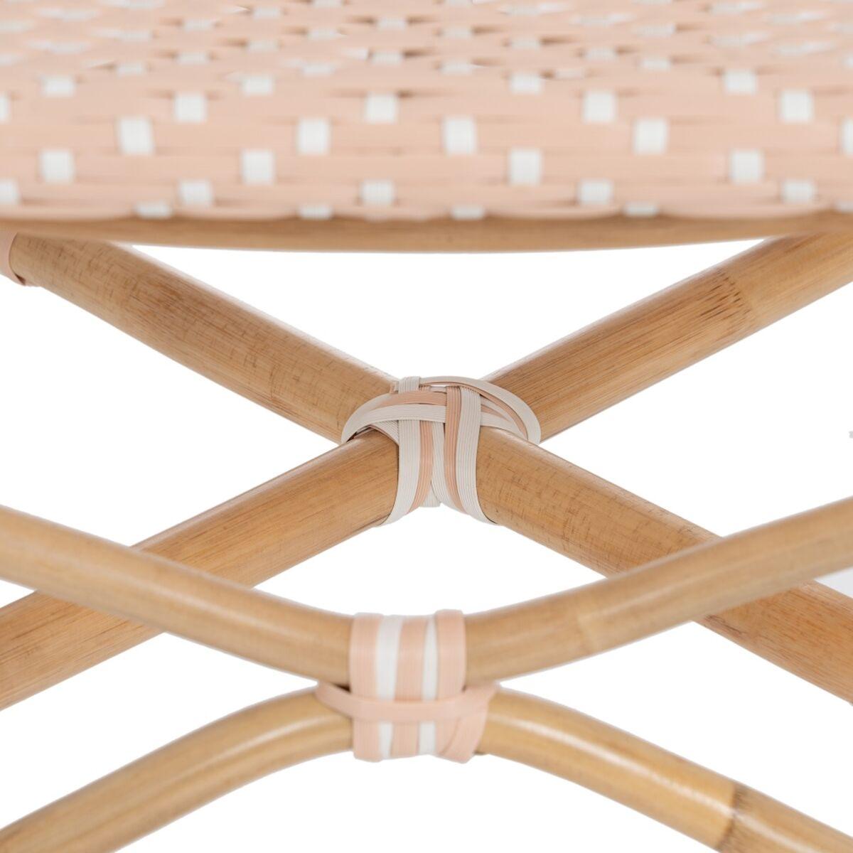 Silla de Comedor 47 x 54 x 93 cm Natural Beige Ratán