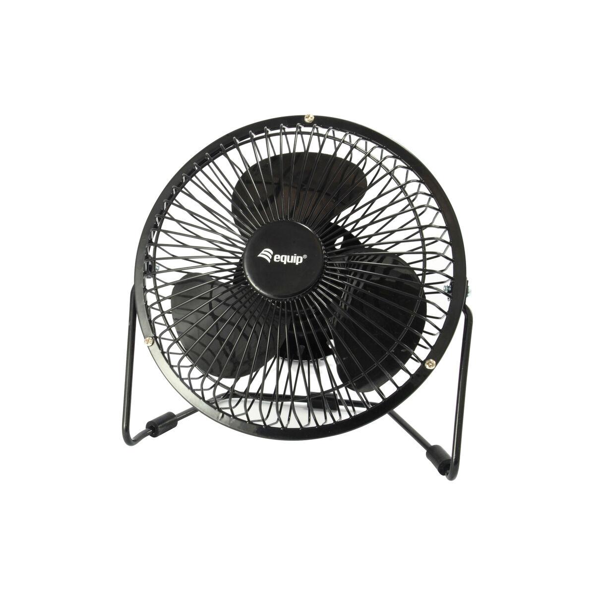 Ventilador de Sobremesa Equip Negro 6