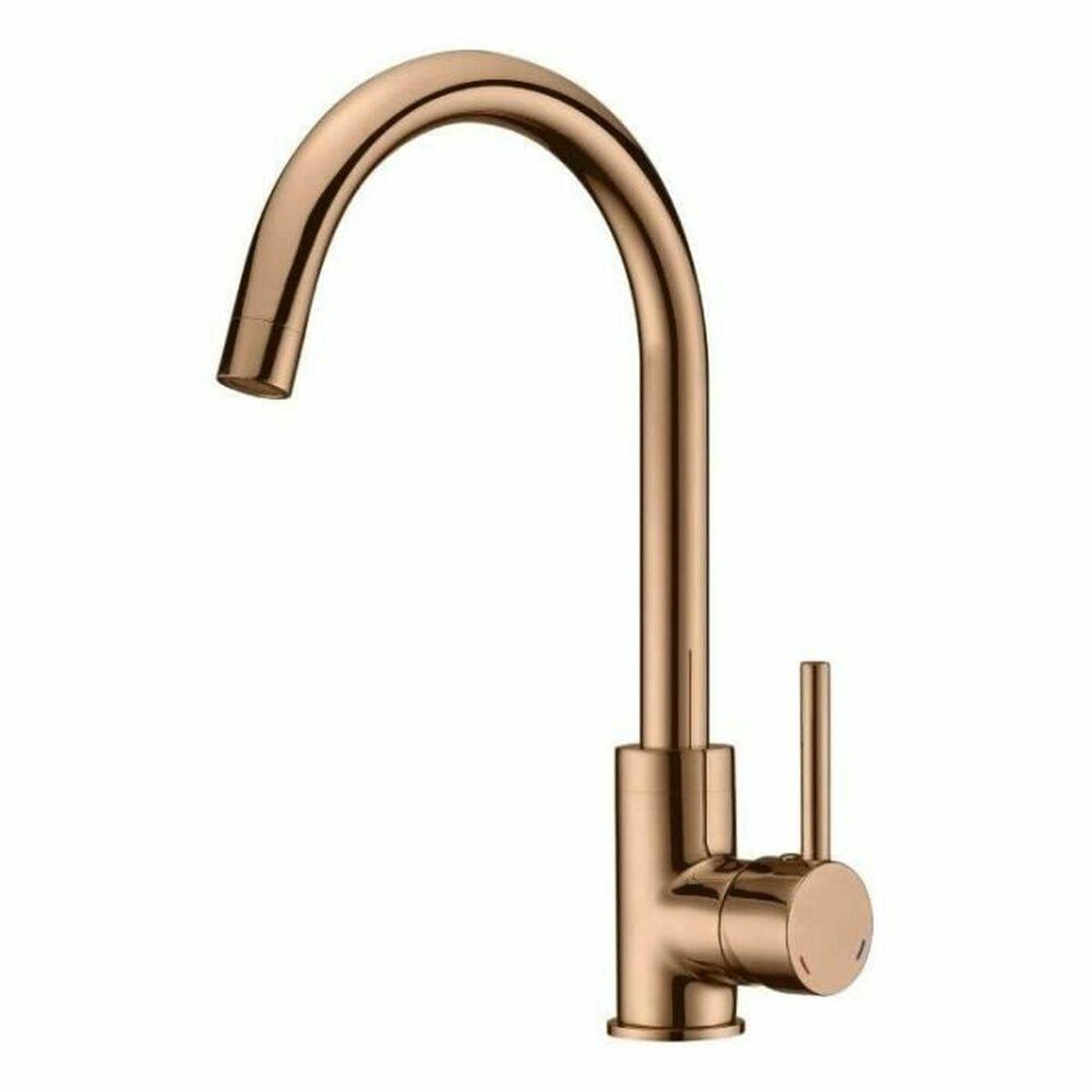 Grifo Monomando Rousseau 4060435 Rose Acero Inoxidable Latón