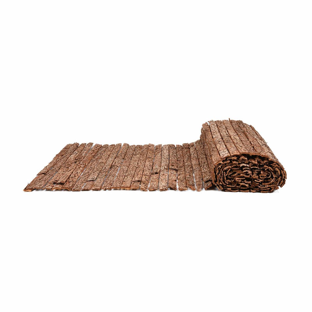 Cañizo Faura f27101 Marrón Abeto Alambre Corteza de árbol 1 x 3 m