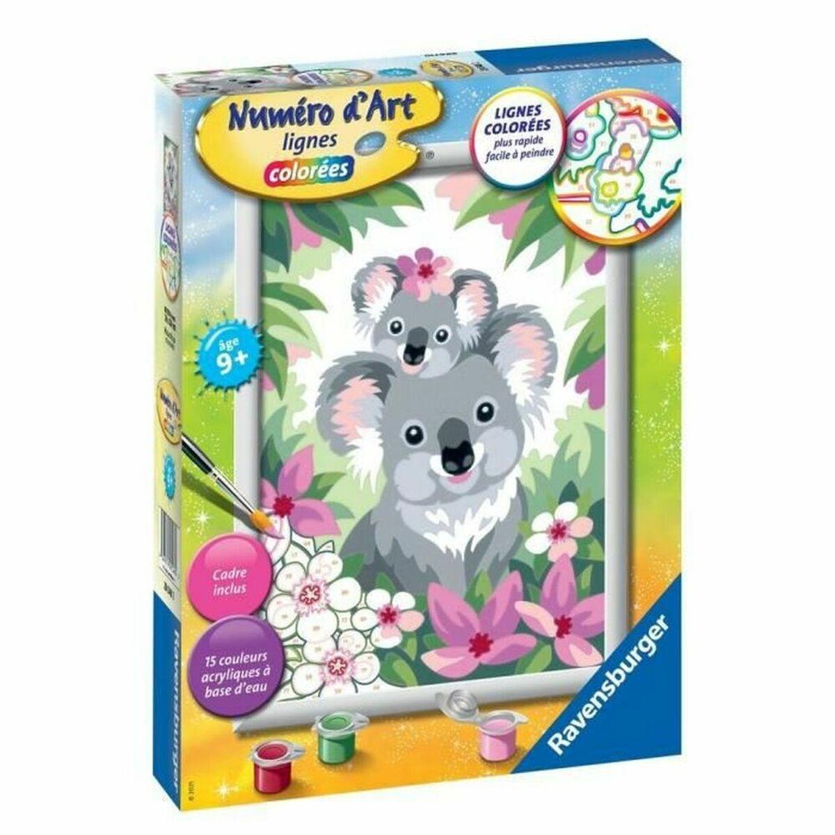 Set de Pintura por Números Ravensburger Mama Koala and Her Baby