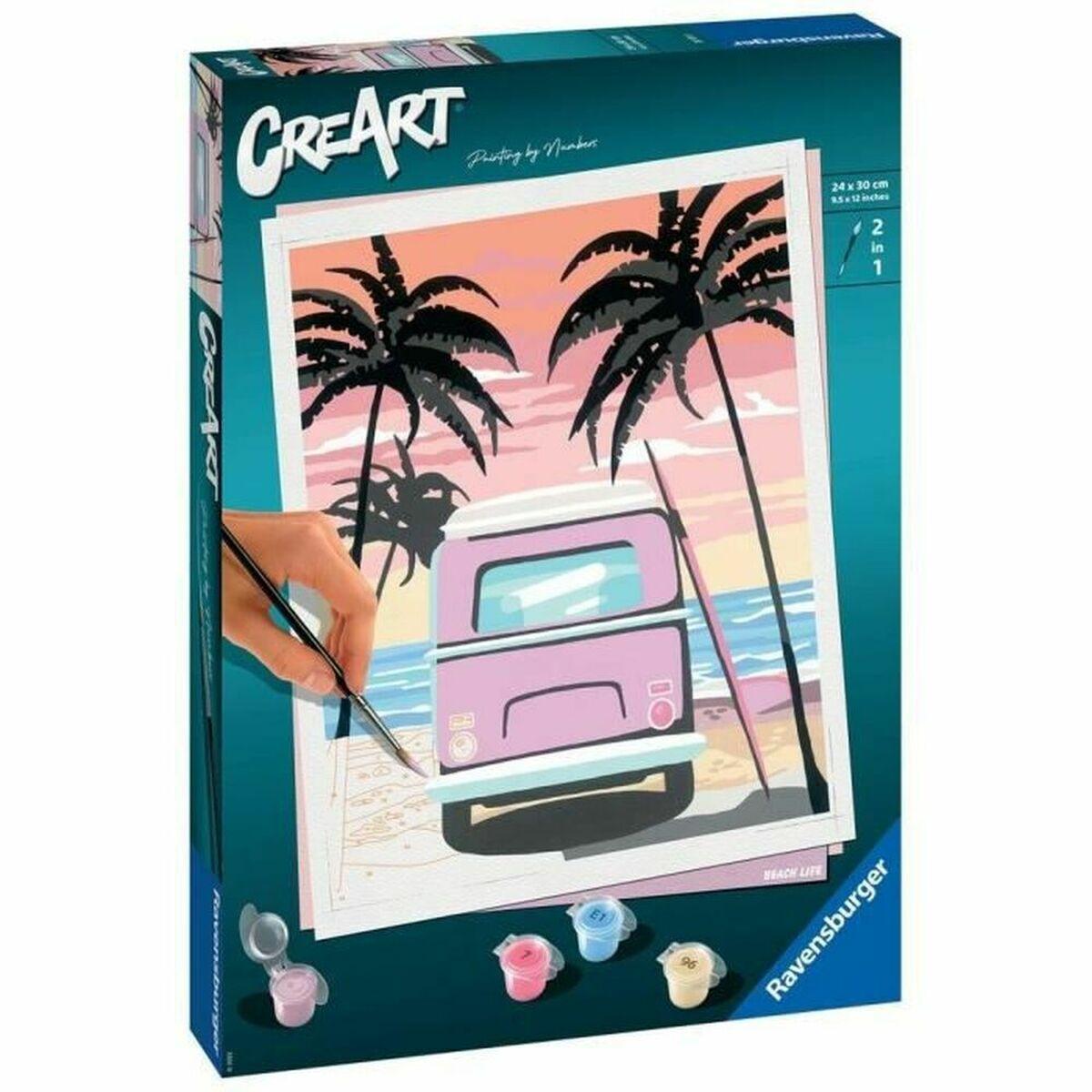 Set de Pintura por Números Ravensburger Beach Life