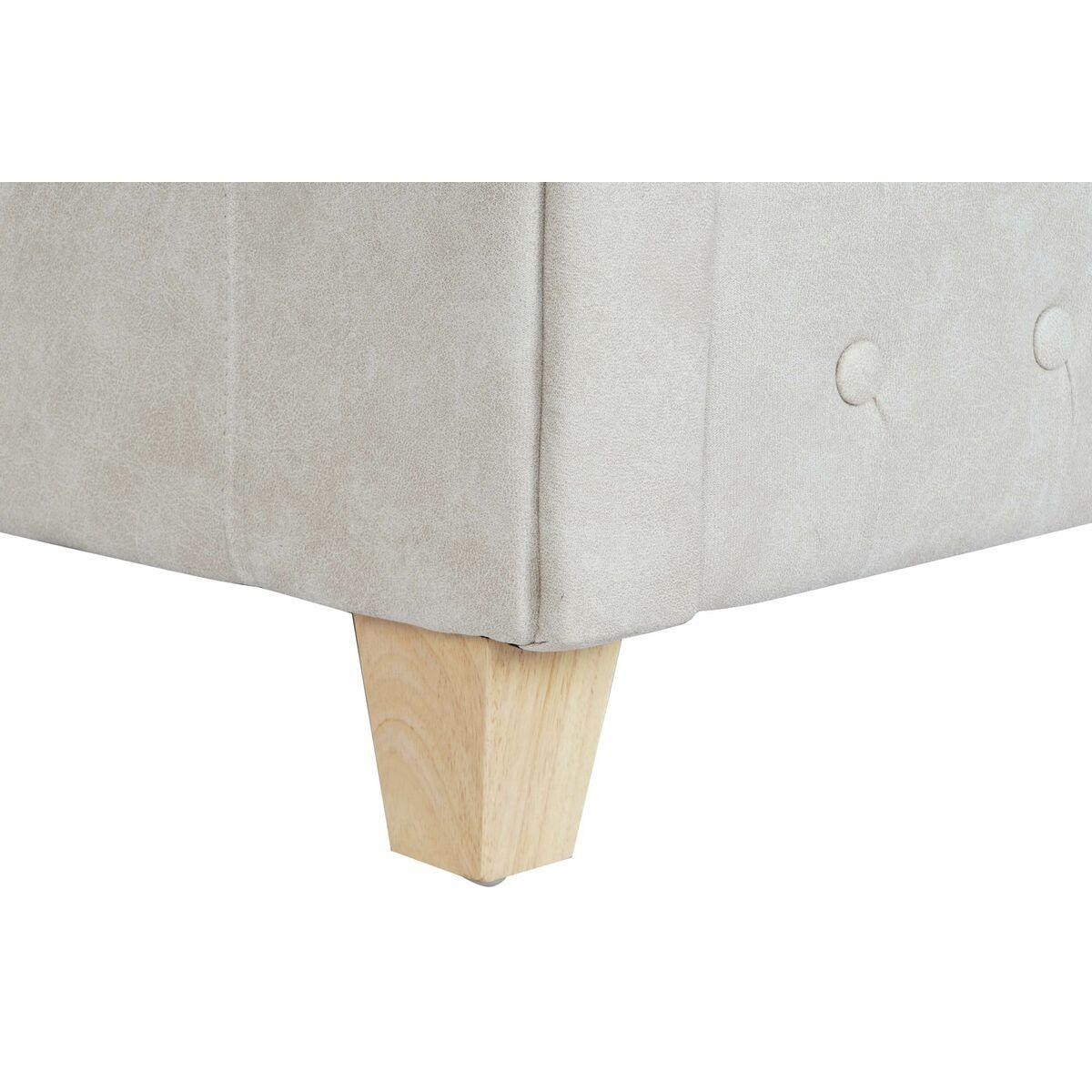 Sofá DKD Home Decor 151 x 82 x 70 cm Natural Madera Marrón Crema Vintage