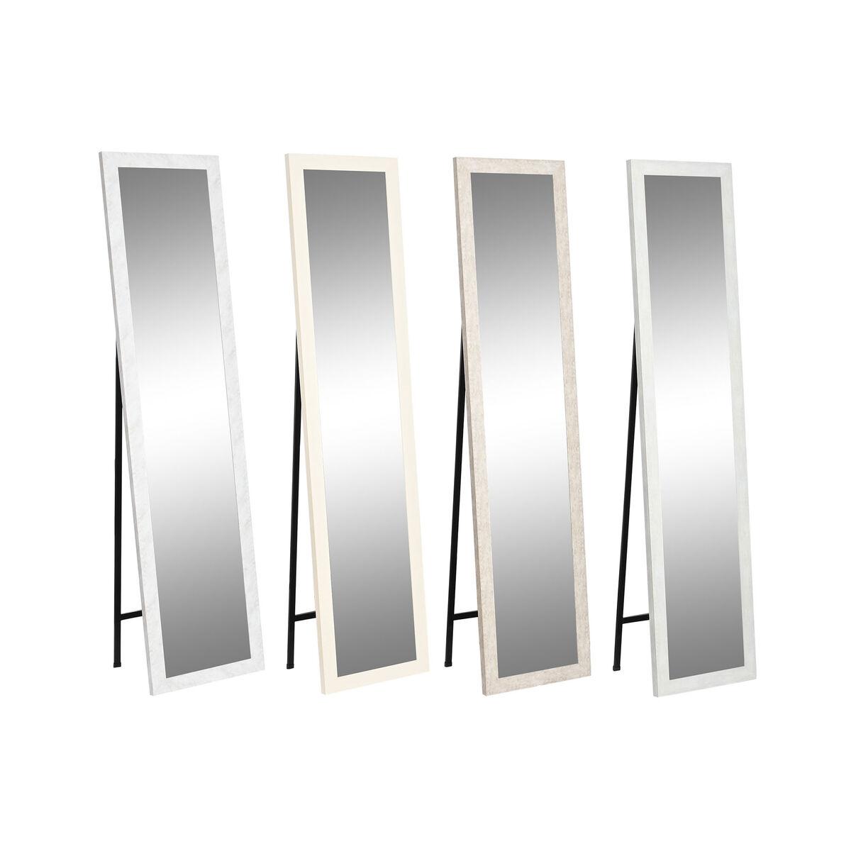 Espejo de pie DKD Home Decor Cristal Poliestireno 38 x 40 x 158 cm (4 Unidades)