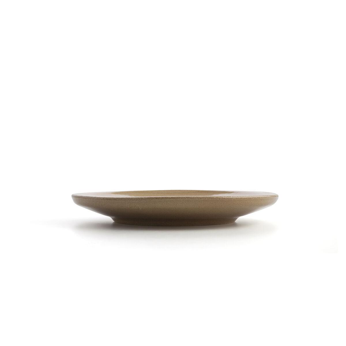 Plato Llano Anaflor Barro Anaflor Beige Barro cocido Ø 29 cm Carne (8 Unidades)