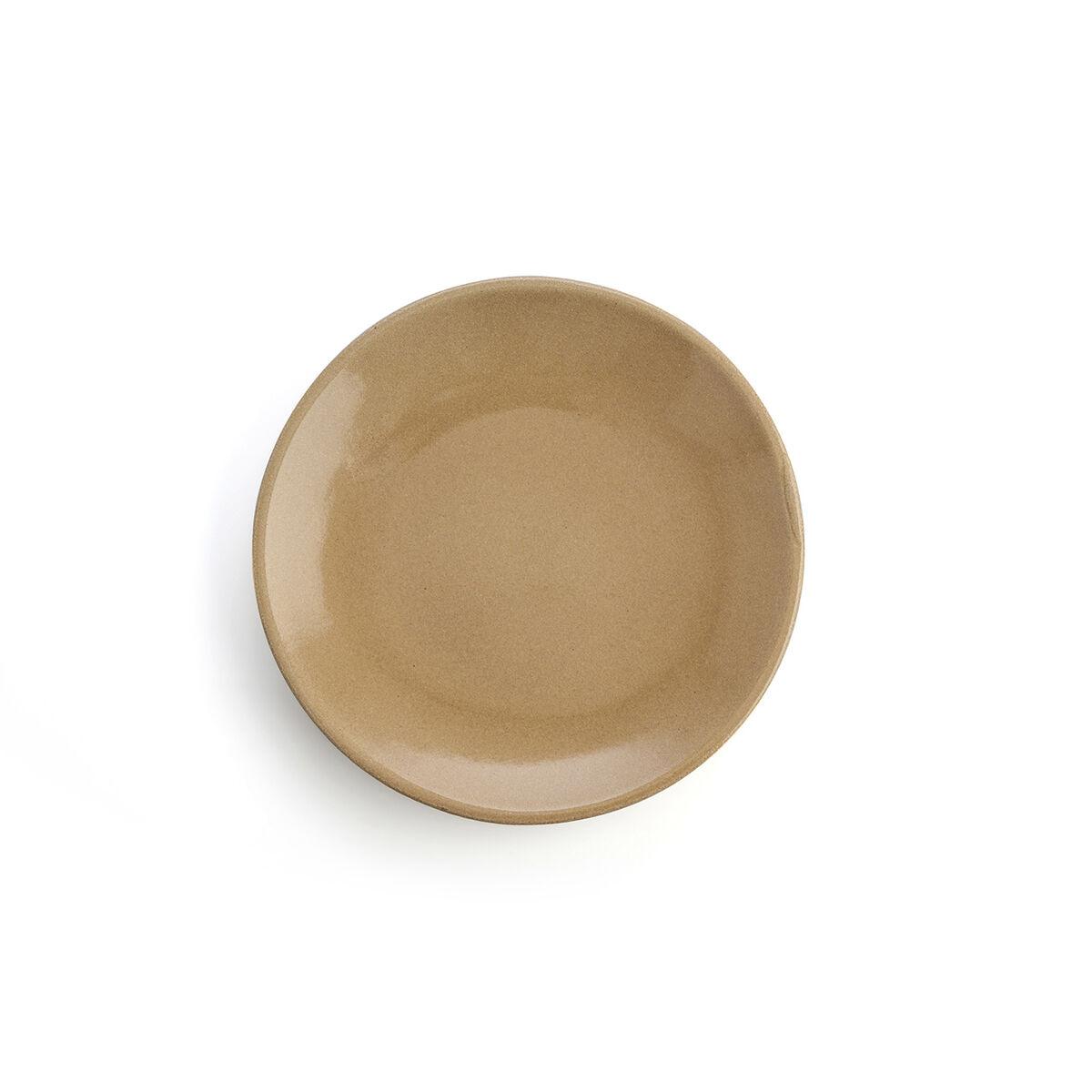 Plato Llano Anaflor Barro Anaflor Beige Barro cocido Ø 29 cm Carne (8 Unidades)