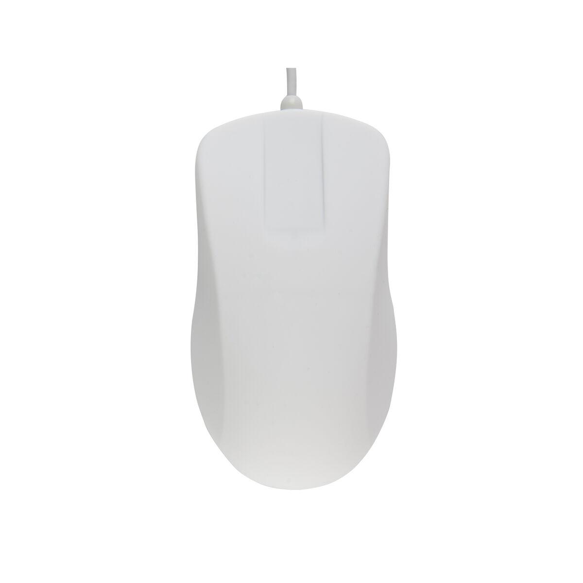 Ratón Cherry AK-PMH1OS-US-W USB Blanco