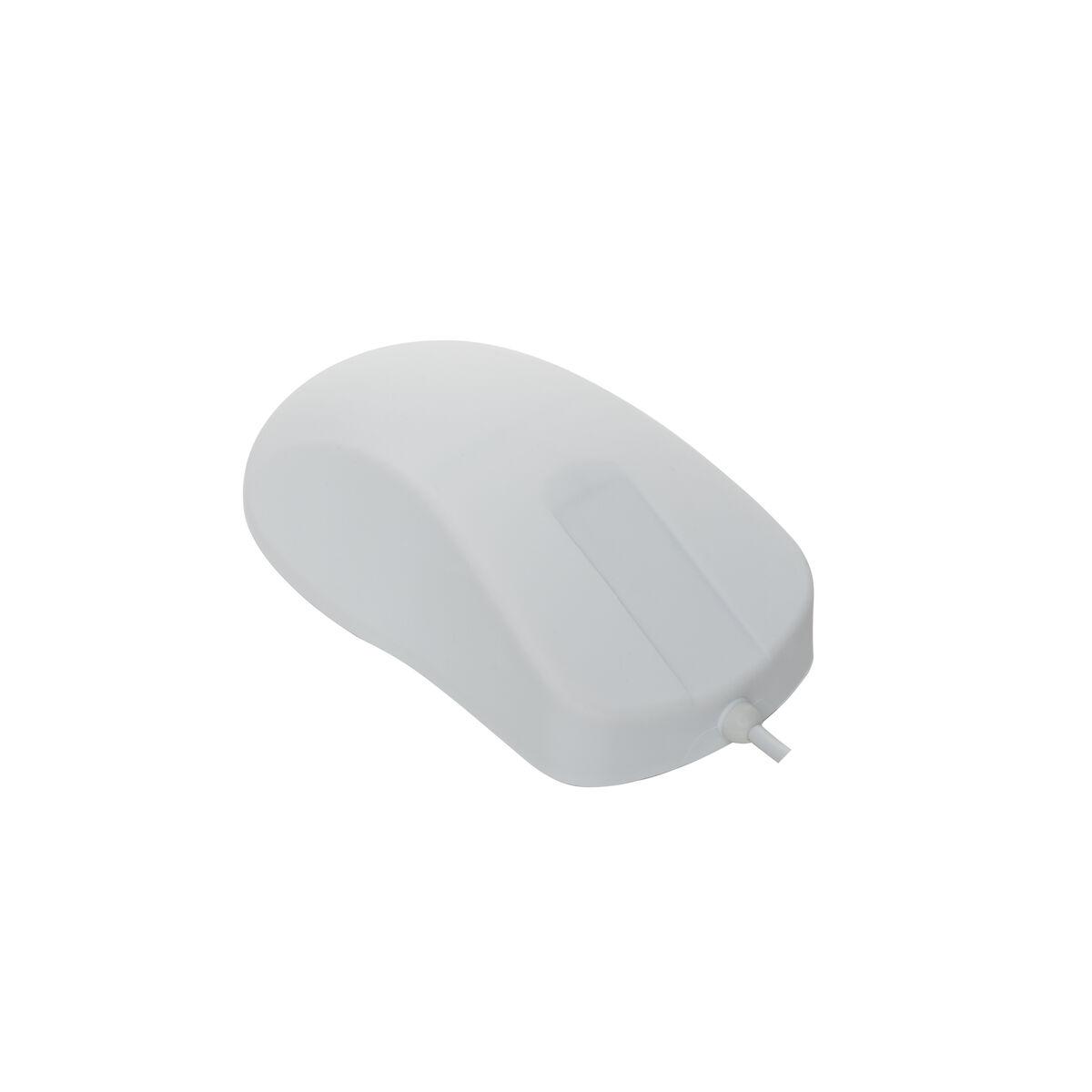 Ratón Cherry AK-PMH1OS-US-W USB Blanco