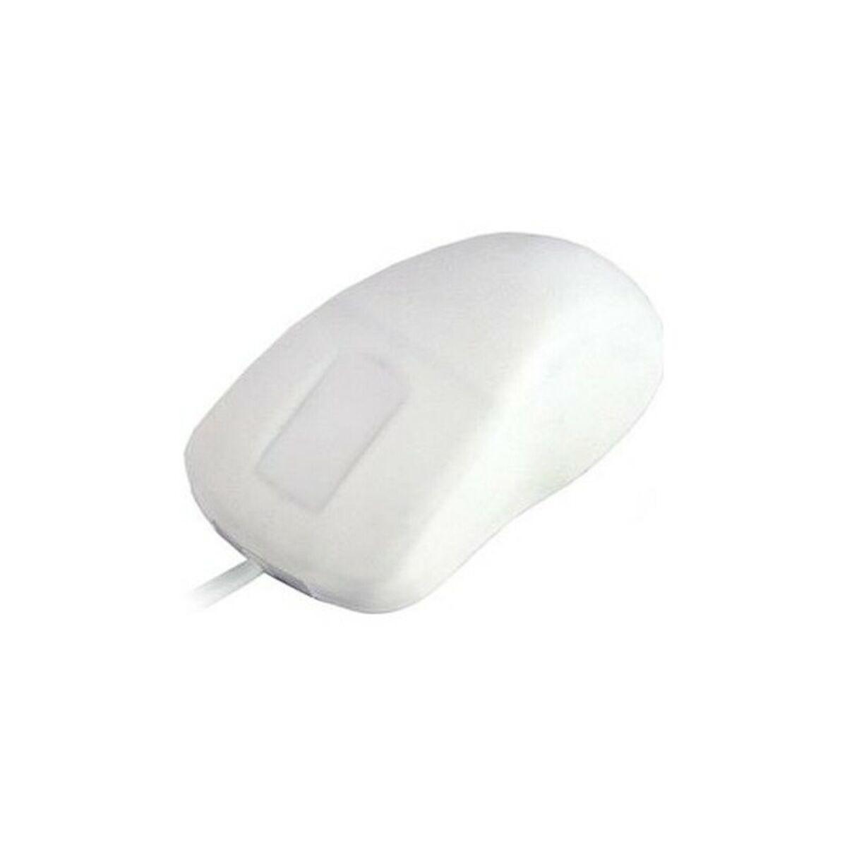 Ratón Cherry AK-PMH1OS-US-W USB Blanco