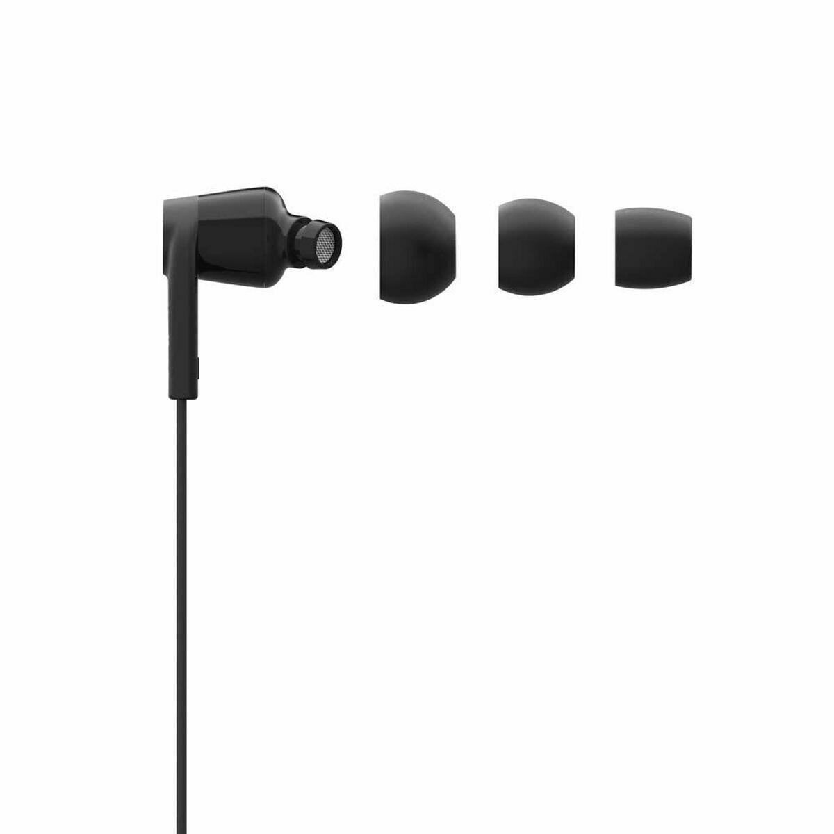 Auriculares con Micrófono Belkin G3H0002BTBLK Negro