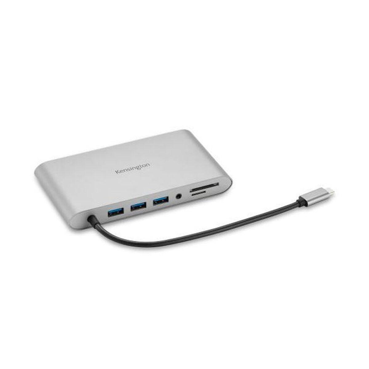 Hub USB Kensington K33853WW Full HD Plateado