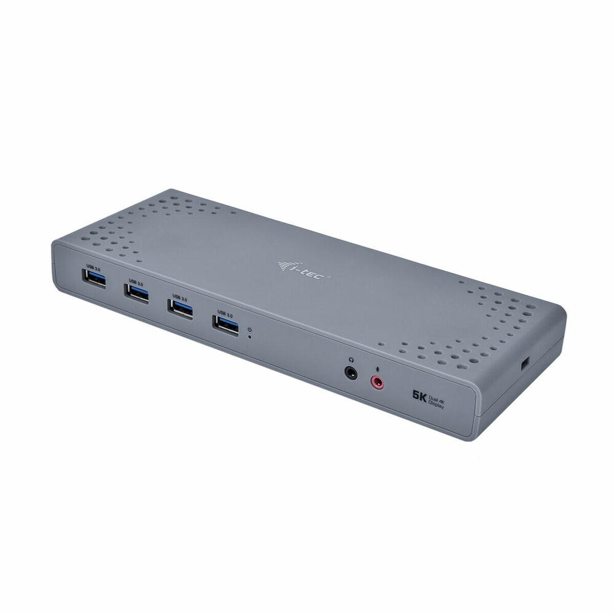 Dockstation i-Tec CADUAL4KDOCK Negro