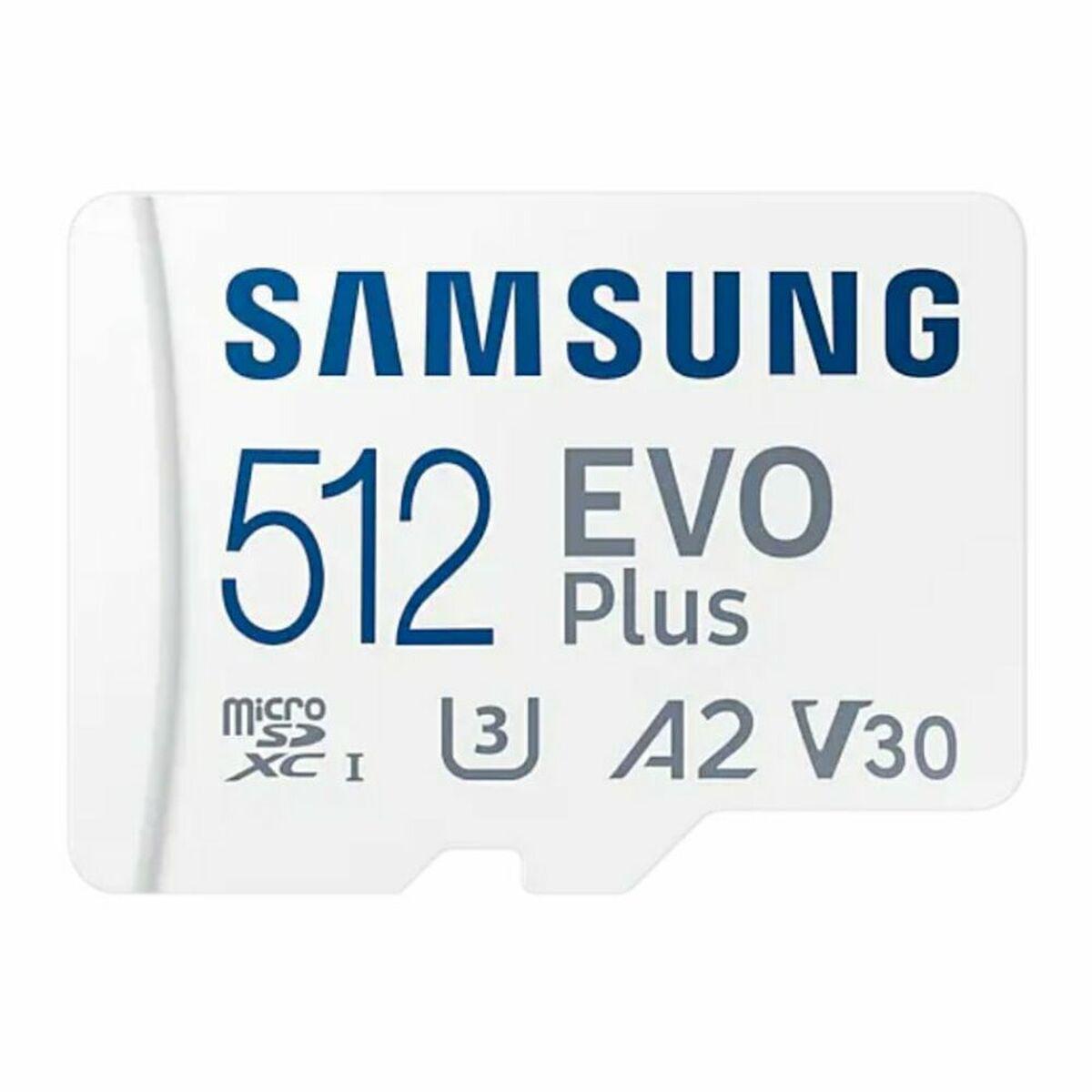 Tarjeta de Memoria Micro SD con Adaptador Samsung MB-MC512KA/EU UHS-I 130 MB/s