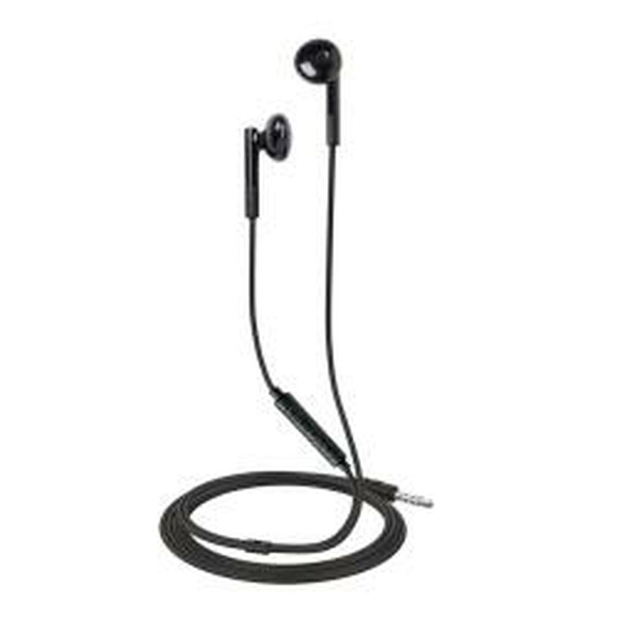 Auriculares con Micrófono Celly UP300BK Negro