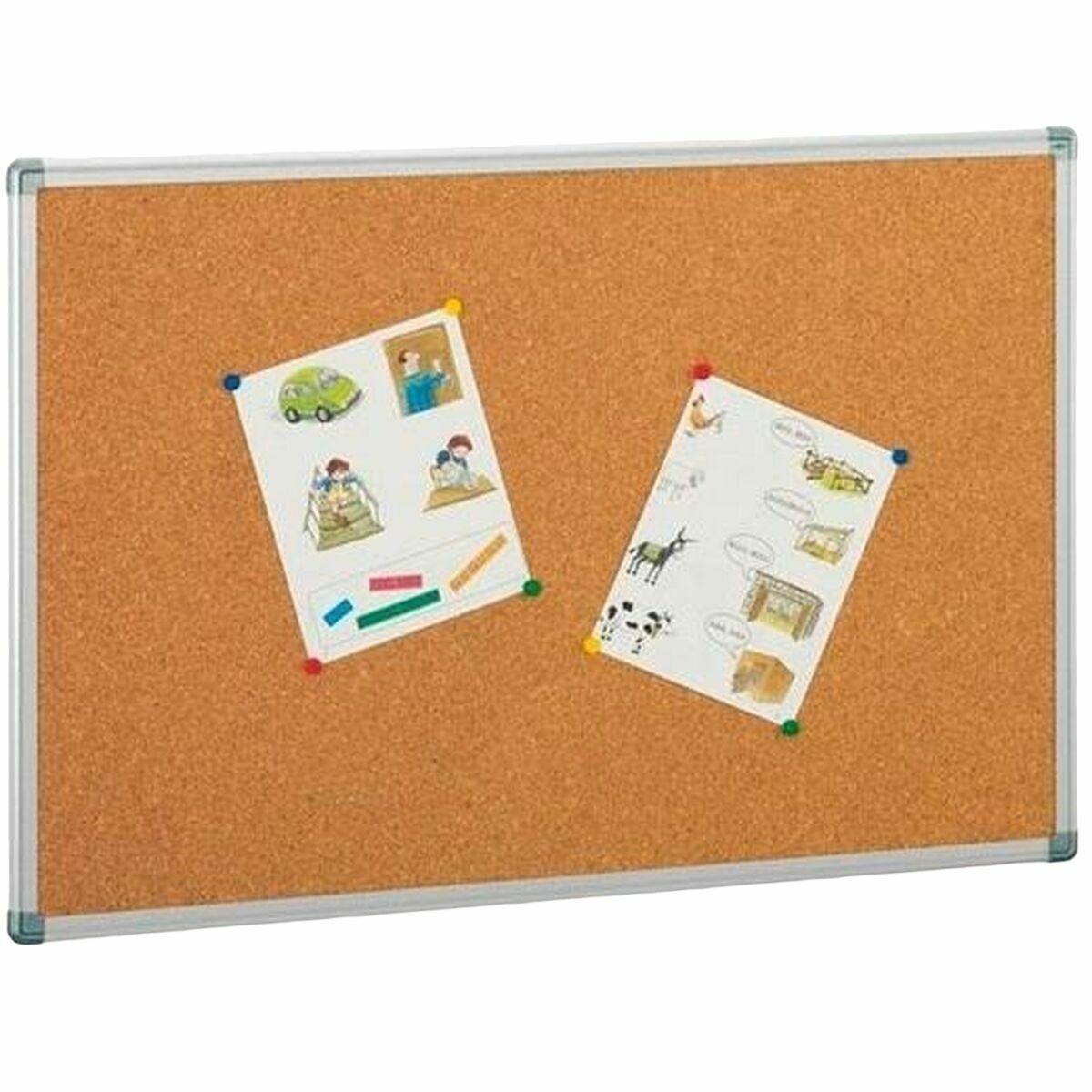 Tablero de Corcho Faibo Aluminio 100 x 200 cm (Reacondicionado B)