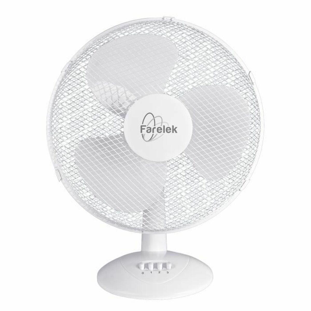 Ventilador de Pie FARELEK MIAMI 50 W Blanco