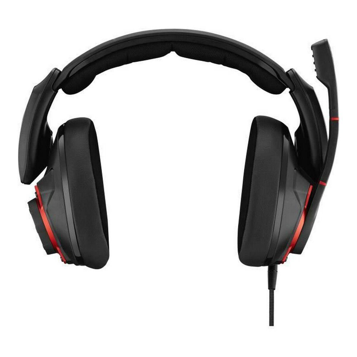 Auriculares con Micrófono Epos GSP 600 Negro Rojo/Negro